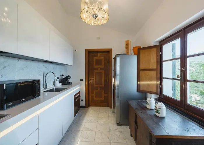 Villa With Pool - Unique Sea View - Free Parking Zoagli
